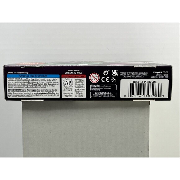 Crayola Halloween Craft Kit Model Clay Magic Black Cat DIY Crafts for Kids - Picture 7 of 7